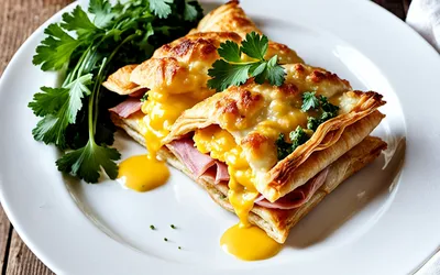 Recette facile de feuilleté aux œufs brouillés à la portugaise pour brunch gourmand