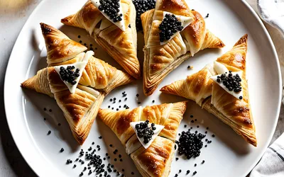 Feuilletés au chèvre faciles et rapides - Recette apéritif gourmand