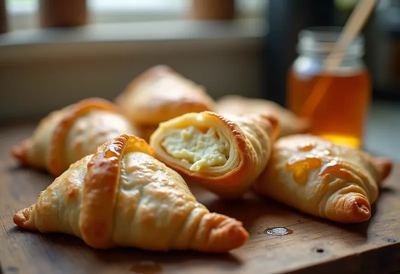 Feuilletés fondants au chèvre et miel : recette gourmande et rapide