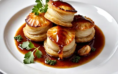 Recette facile de feuilletés de Saint-Jacques à la sauce Nantua