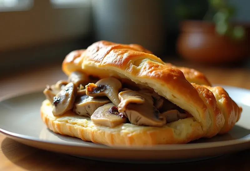 Feuilletés moelleux au foie gras et girolles : recette gourmande et raffinée