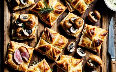 Recette facile de feuilletés variés gourmands pour apéritif ou snack