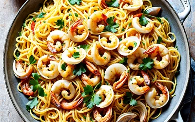 Recette authentique de Fideuà espagnole aux fruits de mer