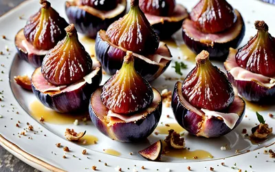 Figues rôties au jambon de Bayonne : recette gourmande et facile