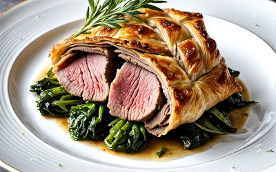 Recette de filet de bœuf en croûte à l'estragon facile et gourmande