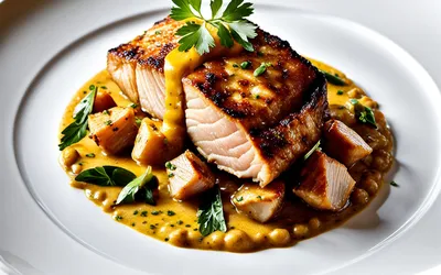 Filet de Colin à la Crème au Curry : Recette Facile et Savoureuse