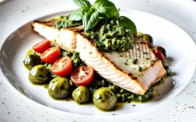 Filet de Colin au Pesto : Recette Simple et Délicieuse
