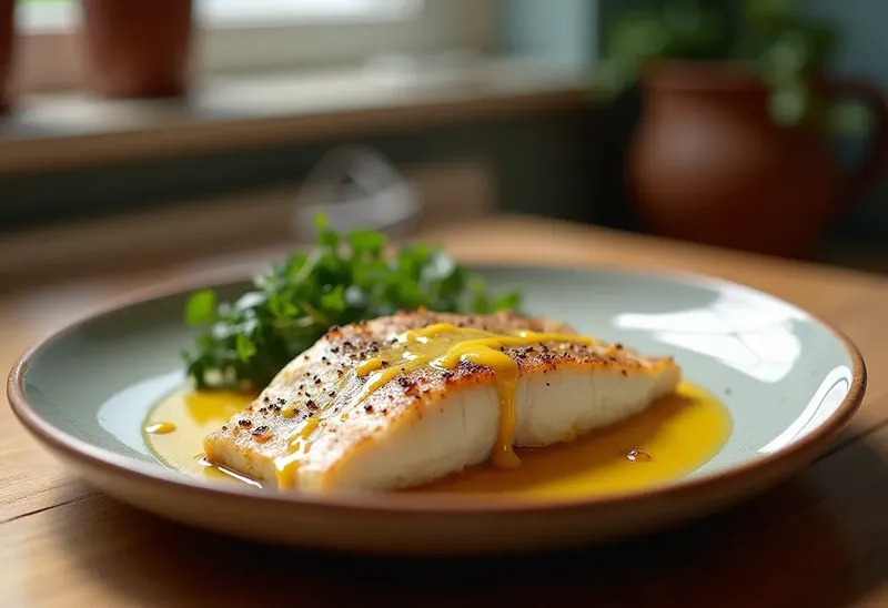 Filet de Lieu à la Moutarde : Recette Savoureuse et Facile