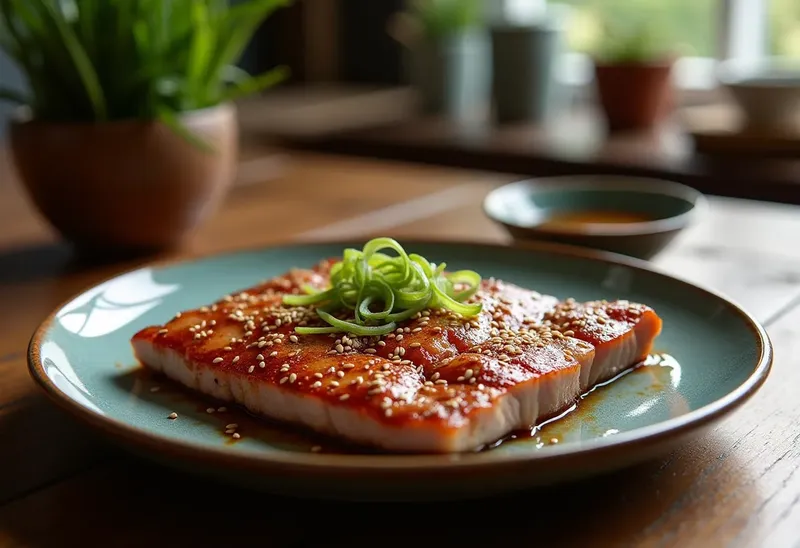 Filet de porc japonais au thé Darjeeling : recette savoureuse et raffinée