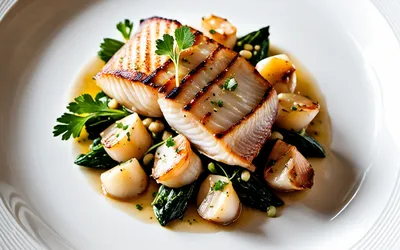 Filet de Sole et Noix de Saint-Jacques au Miel : Recette Facile et Gourmande