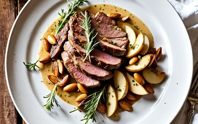 Filet mignon aux amandes : recette savoureuse et facile à réaliser