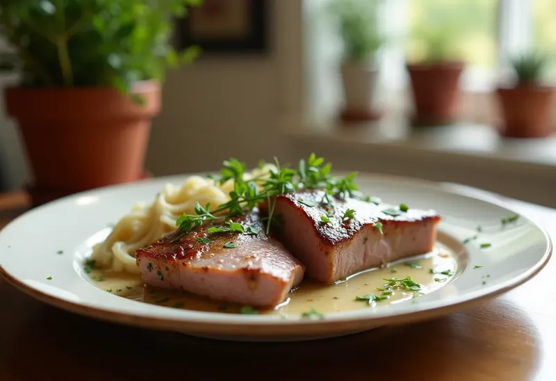 Filet mignon de porc à l'estragon : recette savoureuse et facile