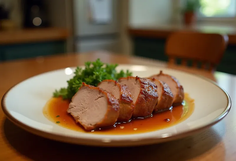 Filet mignon de porc aigre-doux au gingembre et citron vert : recette savoureuse et facile