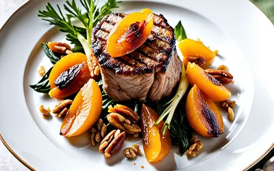 Filet mignon de porc aux endives caramélisées et fruits secs - recette facile et gourmande