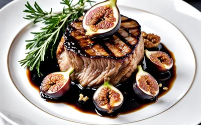 Filet mignon de porc aux figues caramélisées - recette facile et rapide