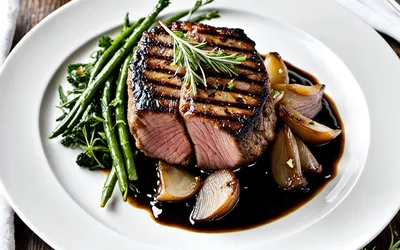 Filet mignon de porc à la compote d'oignons caramélisés - recette facile et savoureuse