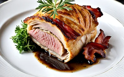 Filet mignon en croûte de lard fumé : recette facile et gourmande
