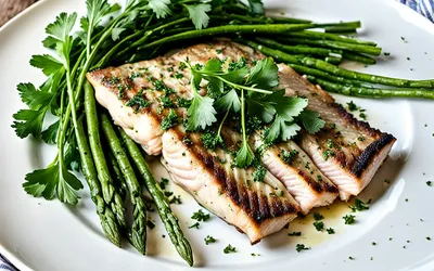Photo de Filets de perche aux fines herbes : recette facile et rapide