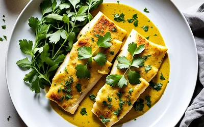 Filets de poisson épicés au curry : recette savoureuse et facile
