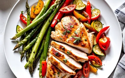 Filets de poulet aux petits légumes et sauce cumin cannelle - recette facile et rapide