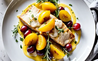 Filets de Sandre aux Mirabelles : Recette Facile et Gourmande