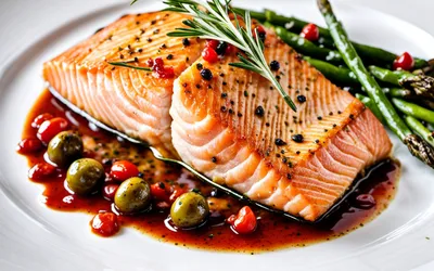 Filets de saumon sauce au xérès et poivre rose : recette facile et gourmande
