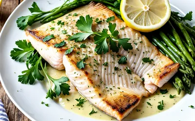 Filets de Sébaste Poêlés à la Sauce Citronnée - Recette Facile et Rapide