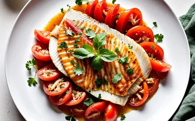 Filets de sole en nid de tomate fondante : recette facile et savoureuse