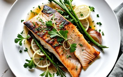 Filets de truite aux petits oignons fondants : recette facile et rapide