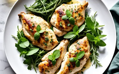 Filets de volaille au cumin et à la menthe : recette facile et parfumée