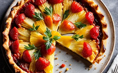 Photo de Recette facile de Flamiche au Maroilles - Tarte au fromage du Nord