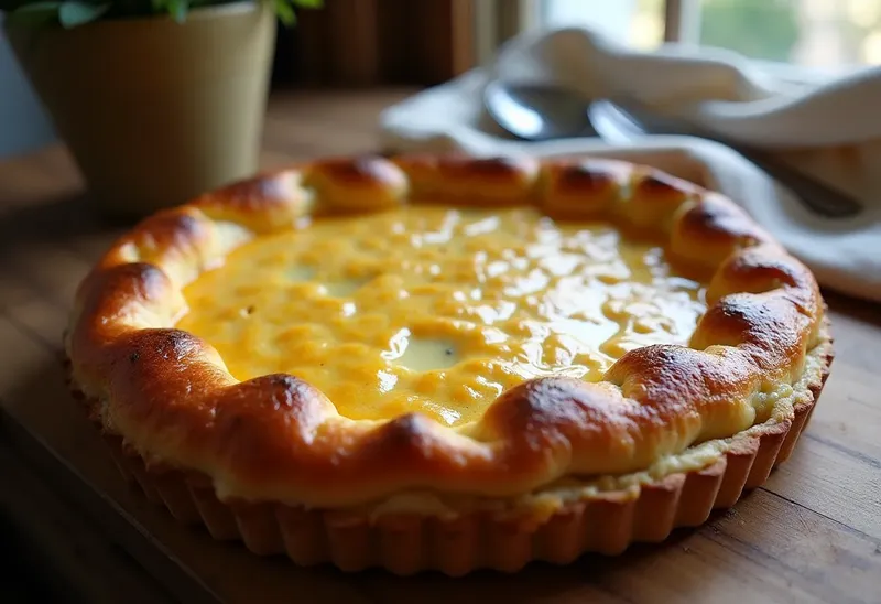 Flamiche au Maroilles : Tarte Savoureuse et Fondante du Nord