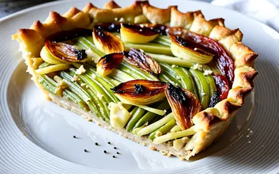 Flamiche aux poireaux facile et rapide - recette traditionnelle française