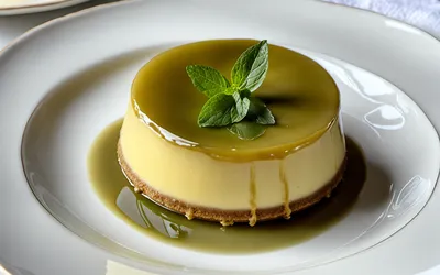 Recette facile de flan au thé vert onctueux et parfumé