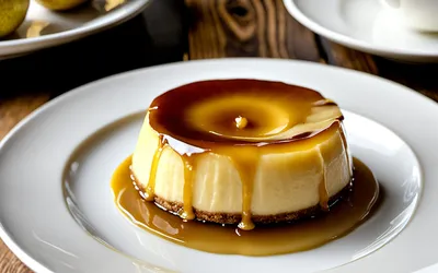 Flan aux Poires Fondant et Crémeux - Recette Facile et Rapide