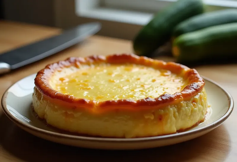 Flan de courgettes onctueux et léger