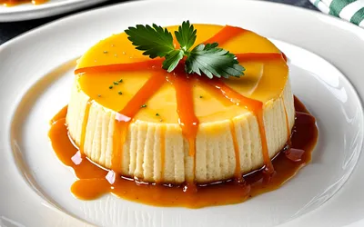 Recette facile de flan de surimi à la sauce ciboulette fraîche