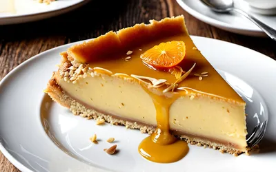Recette facile de flan aux amandes et orange - dessert gourmand et onctueux