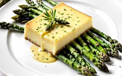 Flan onctueux aux asperges vertes : recette facile et gourmande