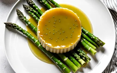 Flan aux asperges vertes et béchamel maison : recette facile et gourmande
