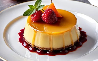 Flan pâtissier aux brugnons : recette facile et gourmande