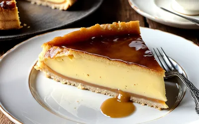 Flan pâtissier traditionnel onctueux et facile à réaliser