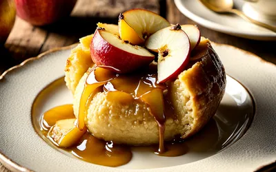Flaugnarde aux pommes fondante : recette facile et traditionnelle