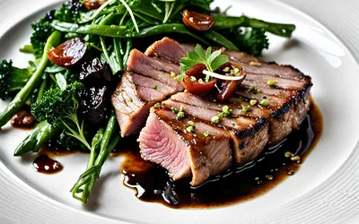 Foie de veau poêlé au vinaigre balsamique : recette facile et savoureuse