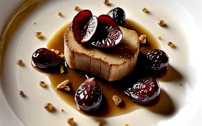 Recette de foie gras frais sur lit de pain d'épices - entrée raffinée