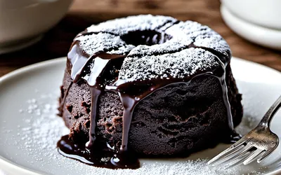 Fondant au chocolat rapide au micro-ondes pour une personne - recette facile et gourmande