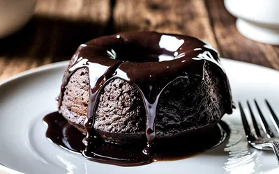 Recette facile de fondant au chocolat pour une personne - dessert gourmand rapide