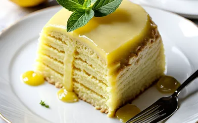 Fondant au citron moelleux et gourmand d'Hannah - Recette facile et rapide
