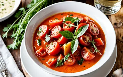 Recette facile de fondue à la tomate pour une personne - savoureuse et rapide