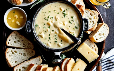 Fondue au cheddar et gueuze des Marolles : recette belge gourmande